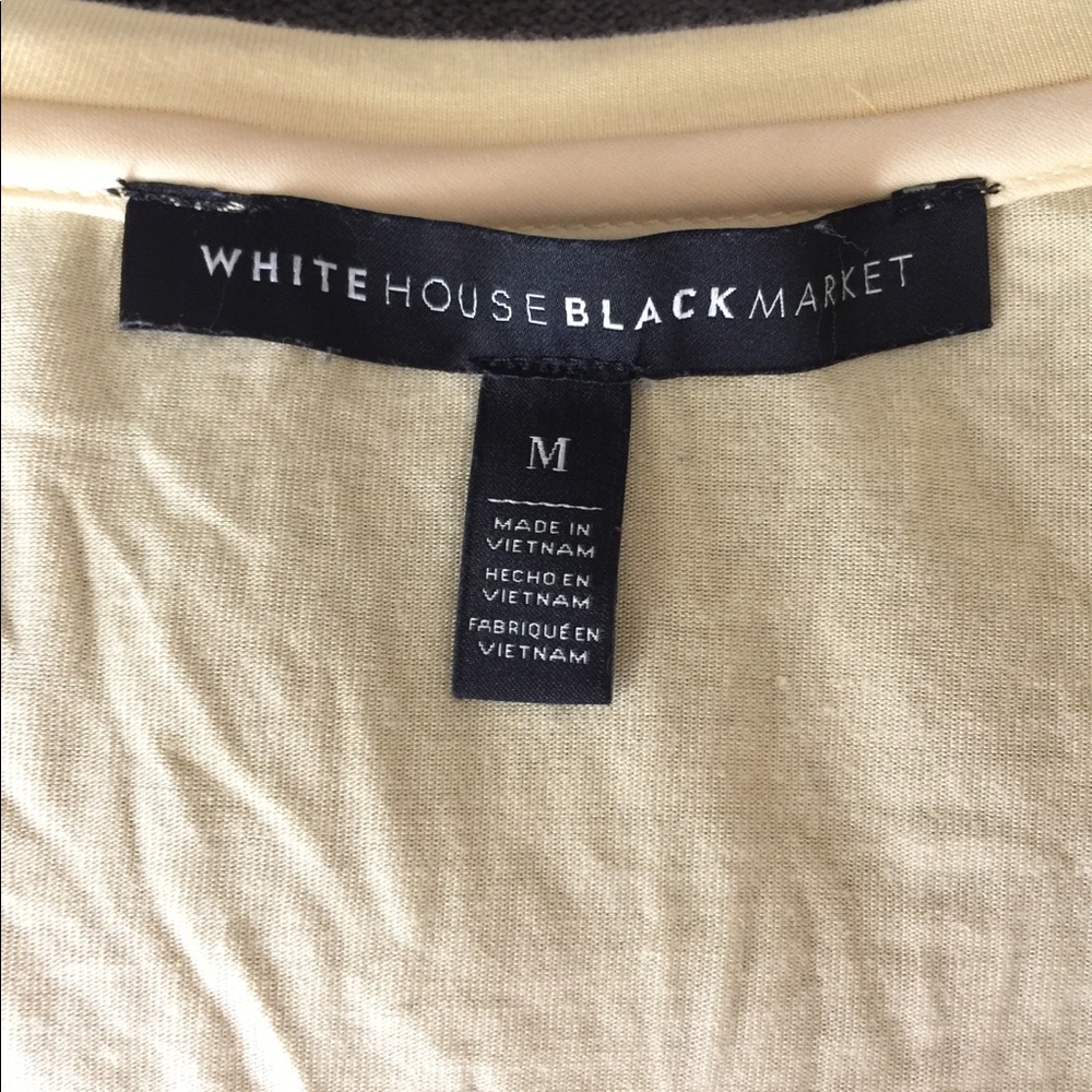 WHBM yellow blouse - Picture 4 of 5